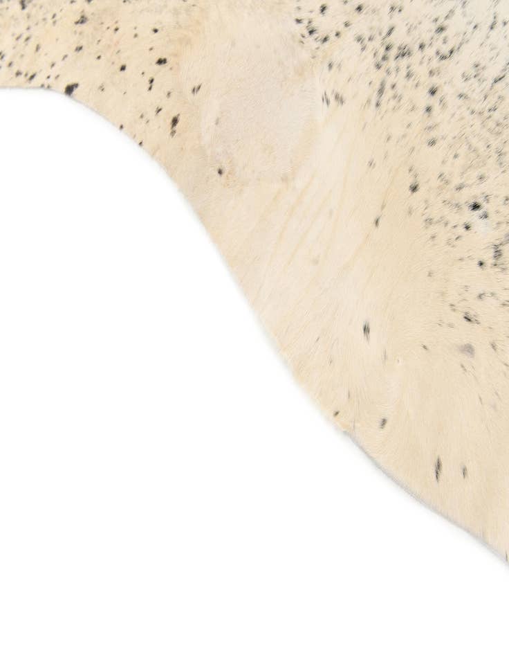 Detail image of  6' 7 x 6' 8 Cowhide Leather Square Rug