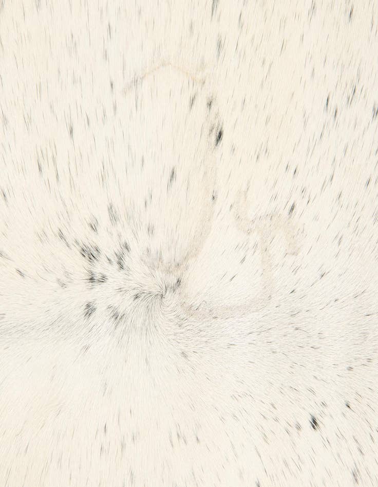 Detail image of  6' 7 x 6' 8 Cowhide Leather Square Rug