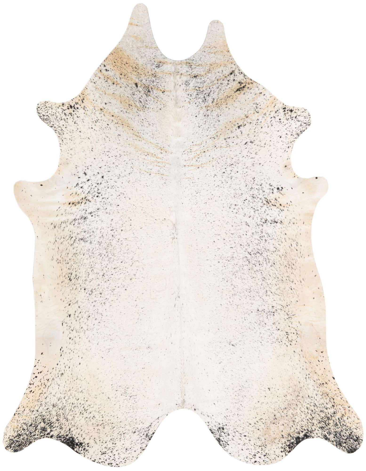 Primary image  6' 7 x 6' 8 Cowhide Leather Square Rug