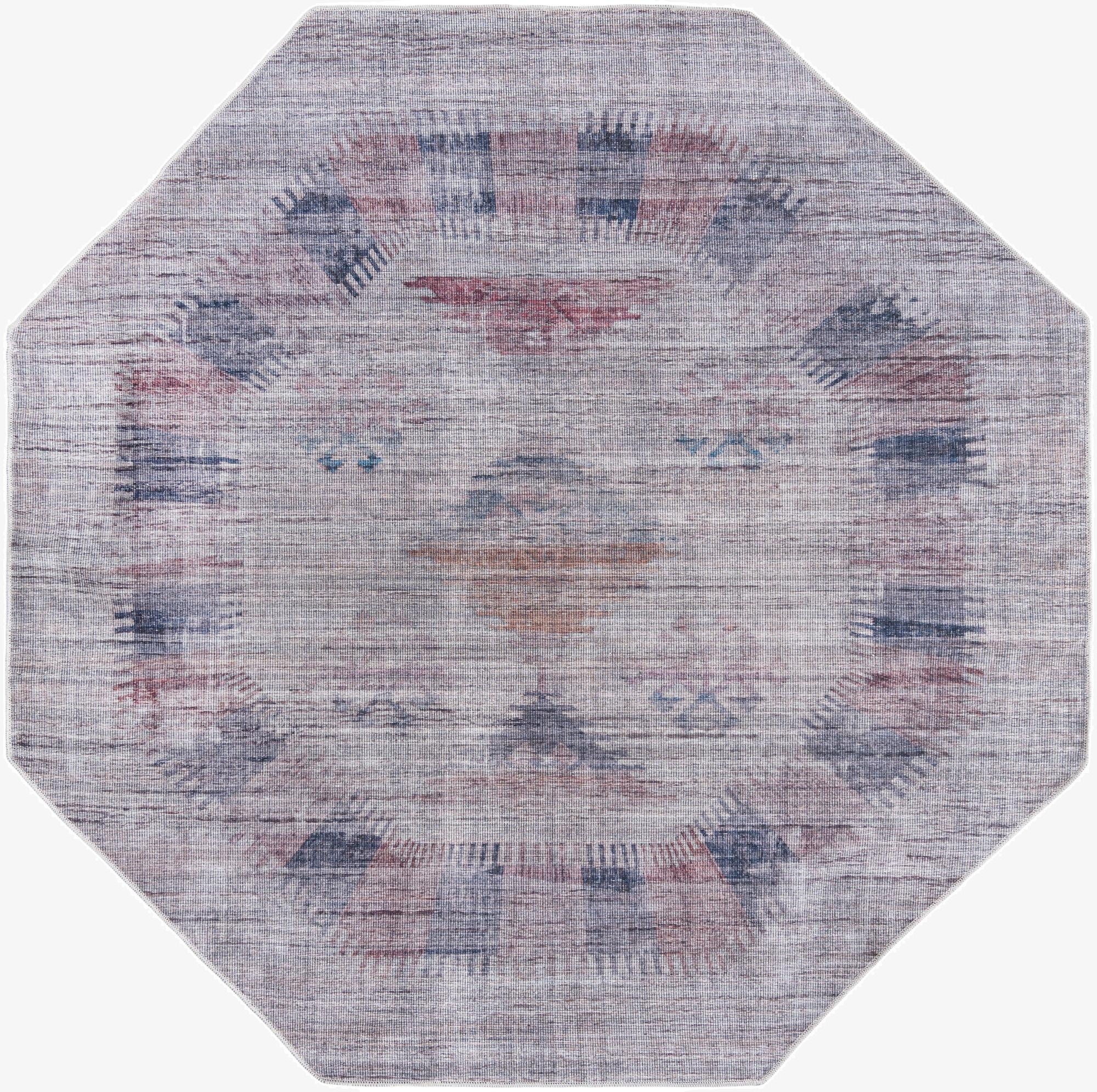  7' 10 x 7' 10  Washable Sisu Octagon Rug
