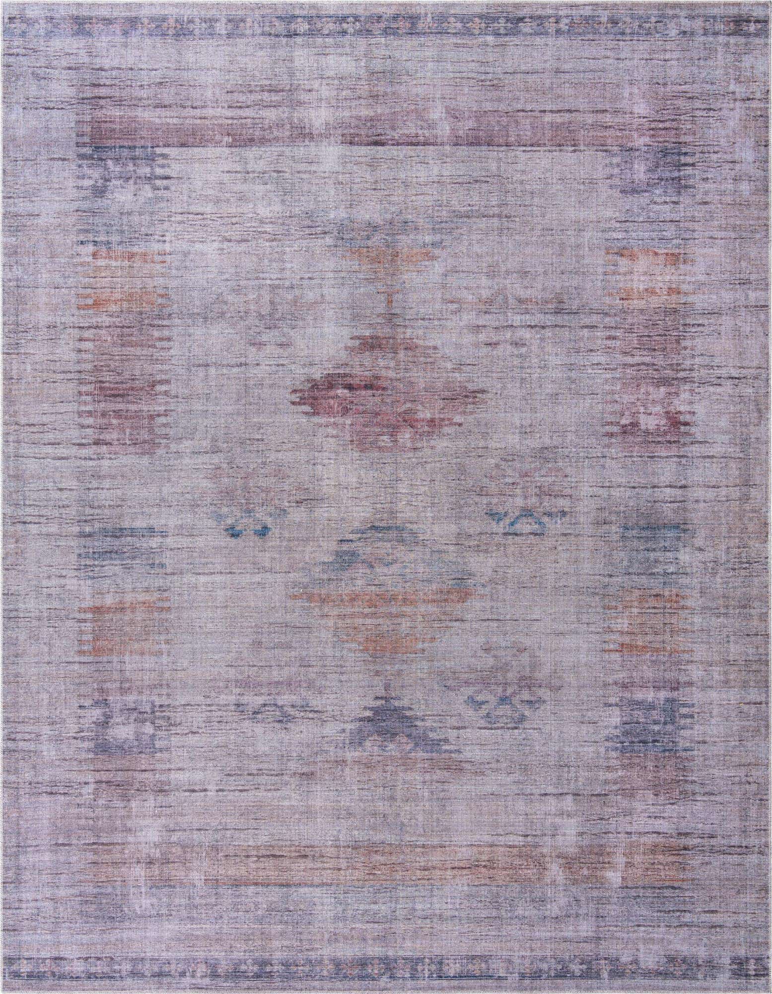 A 10x13 rectangular Sisu rug with an abstract Southwestern pattern in muted ivory, cream, and subtle tribal accents.