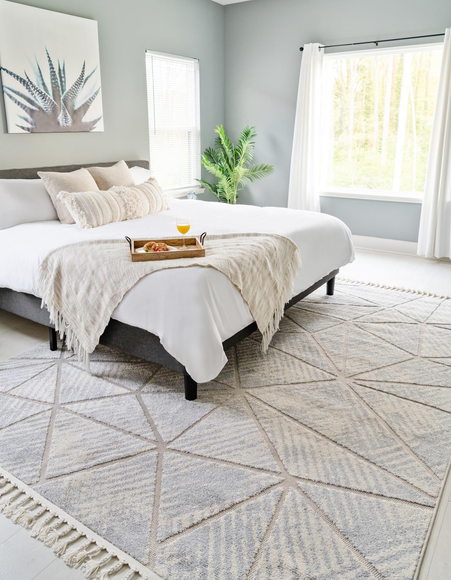 Sandy Beige 7' 10 x 10' Oakleigh Arlo Rug | Rugs.com