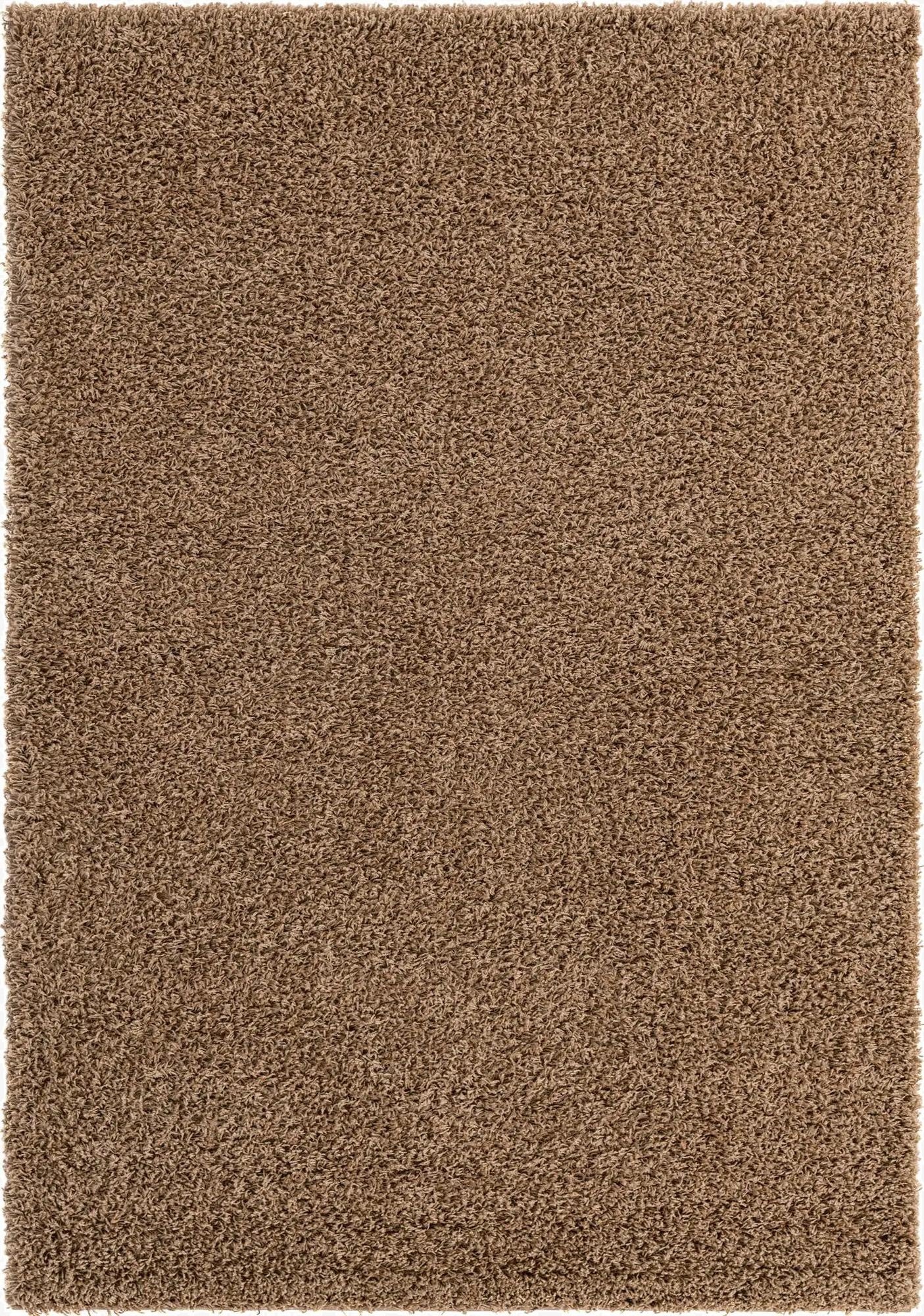  7' x 10' Solid Shag Rug