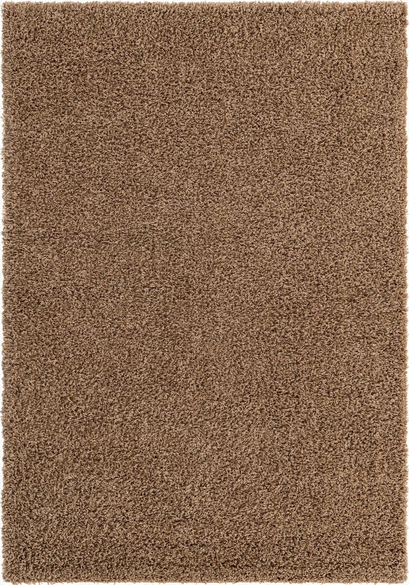  4' x 6' Solid Shag Rug