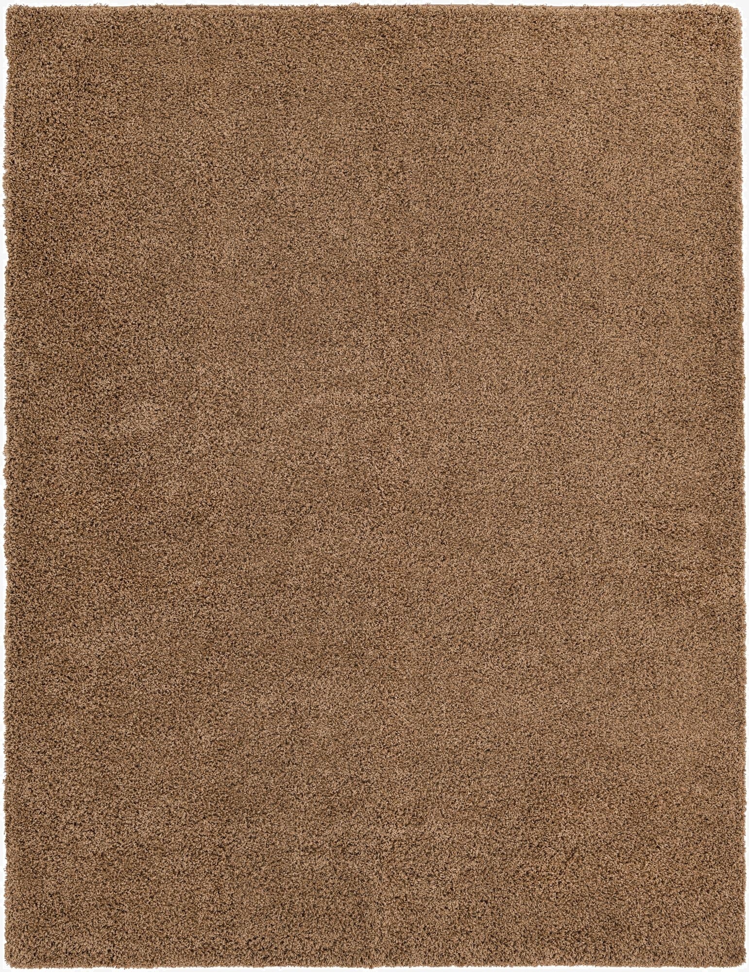  9' x 12' Solid Shag Rug