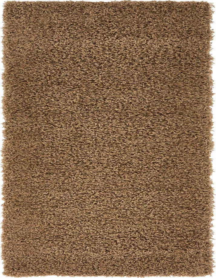 Detail image of  2' x 6' 5 Solid Shag Runner Rug