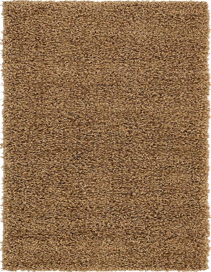 Detail image of  2' x 6' Solid Shag Runner Rug