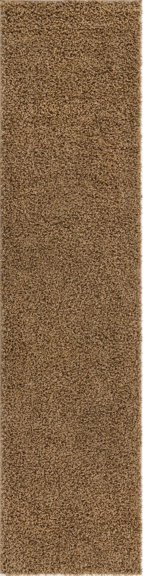  2' 7 x 10' Solid Shag Runner Rug