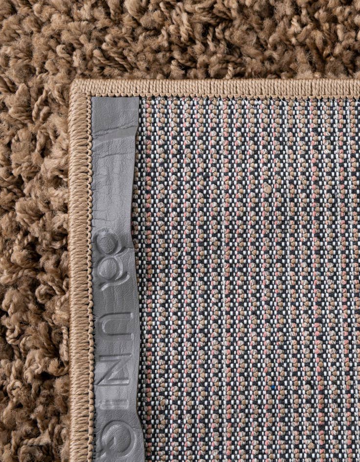 Detail image of  7' 10 x 7' 10 Solid Shag Square Rug