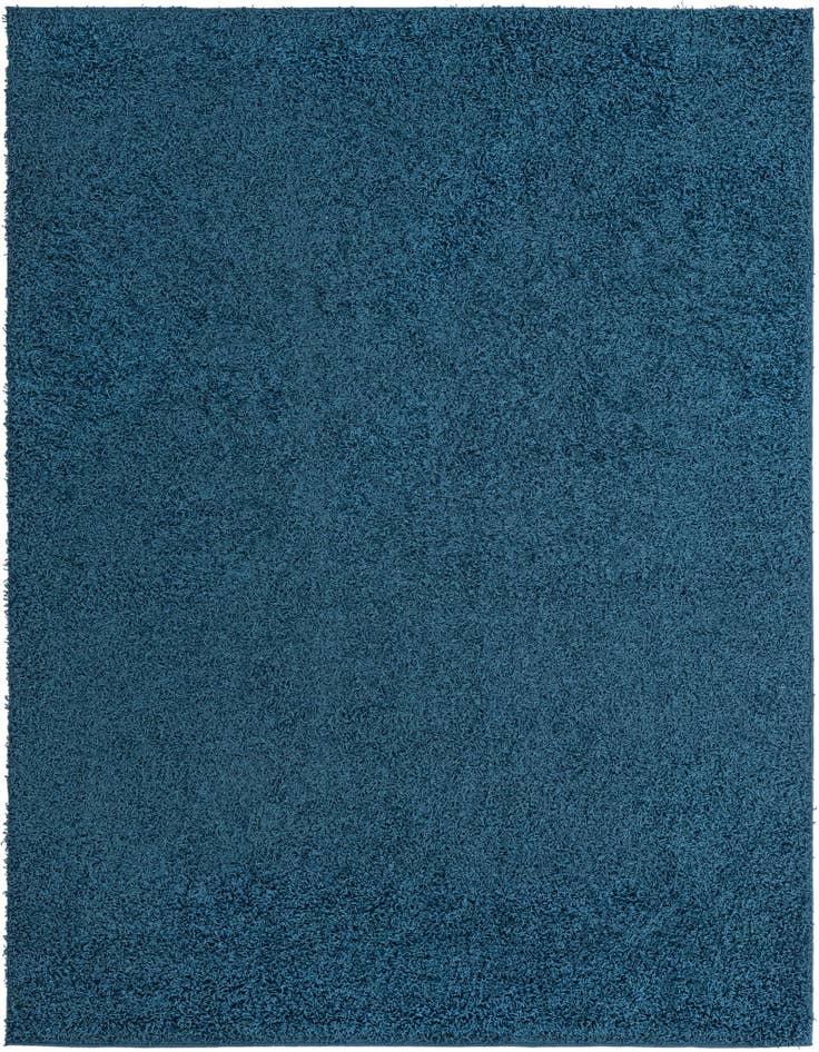 Detail image of  9' 10 x 14' Comfort Solid Shag Rug