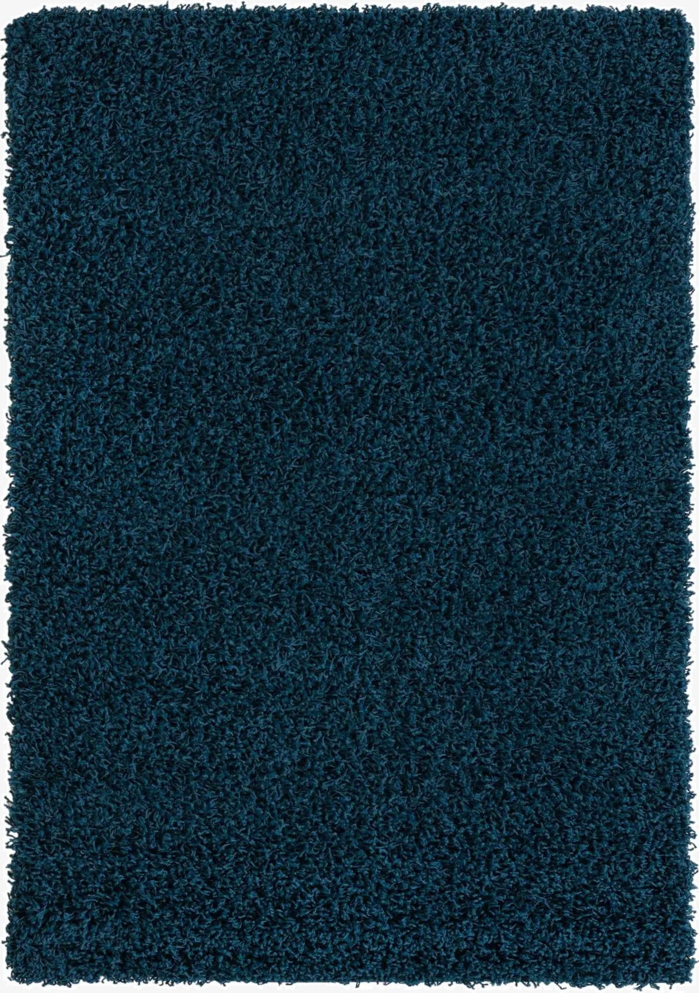  2' x 3' Solid Shag Rug