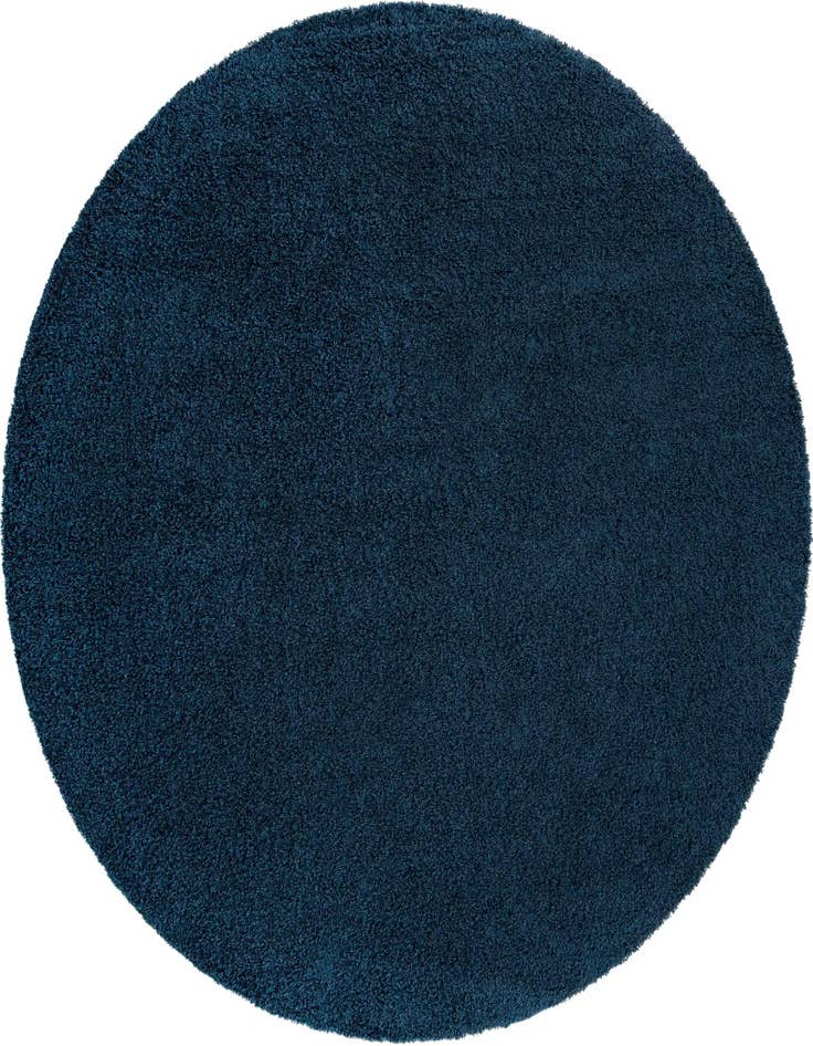 Detail image of  10' x 10' Solid Shag Round Rug