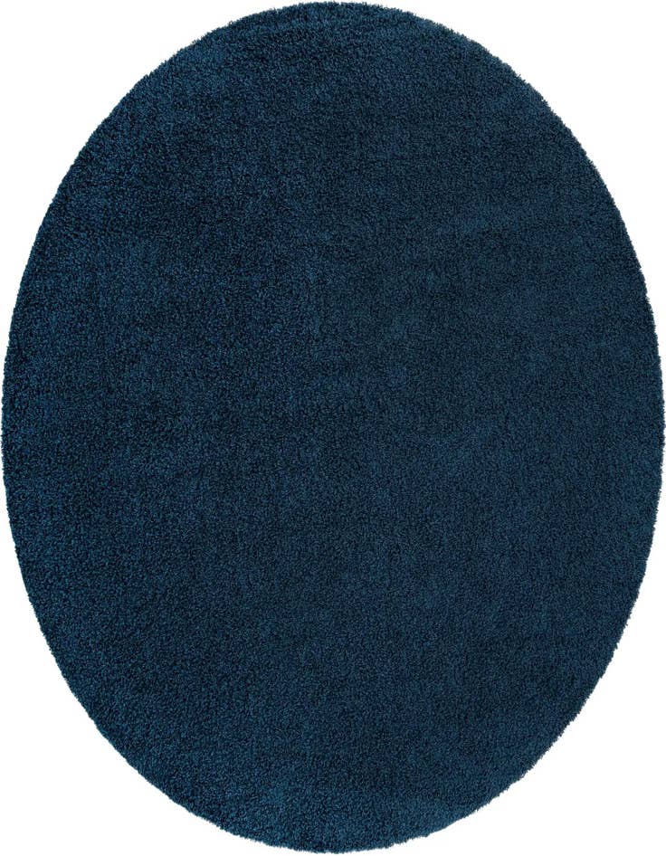 Detail image of  7' x 7' Solid Shag Round Rug