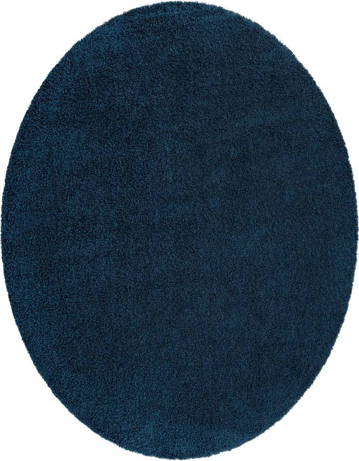 Detail image of  5' 3 x 5' 3 Solid Shag Round Rug