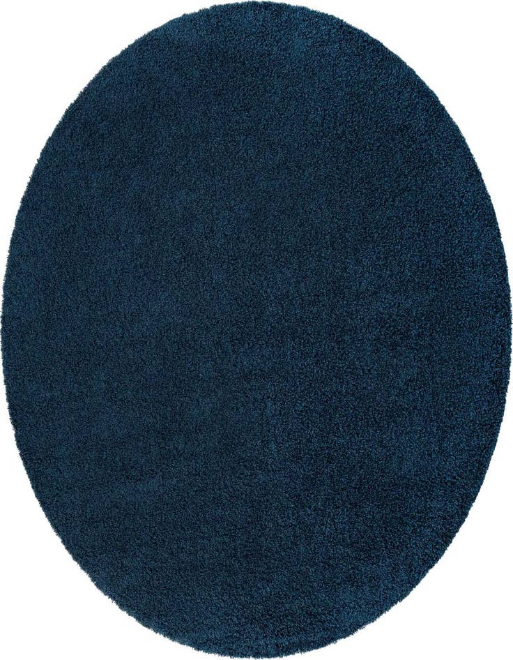 Detail image of  4' x 4' Solid Shag Round Rug