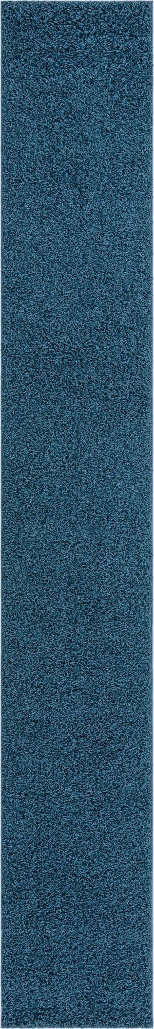  2' 6 x 16' 5 Comfort Solid Shag Runner Rug