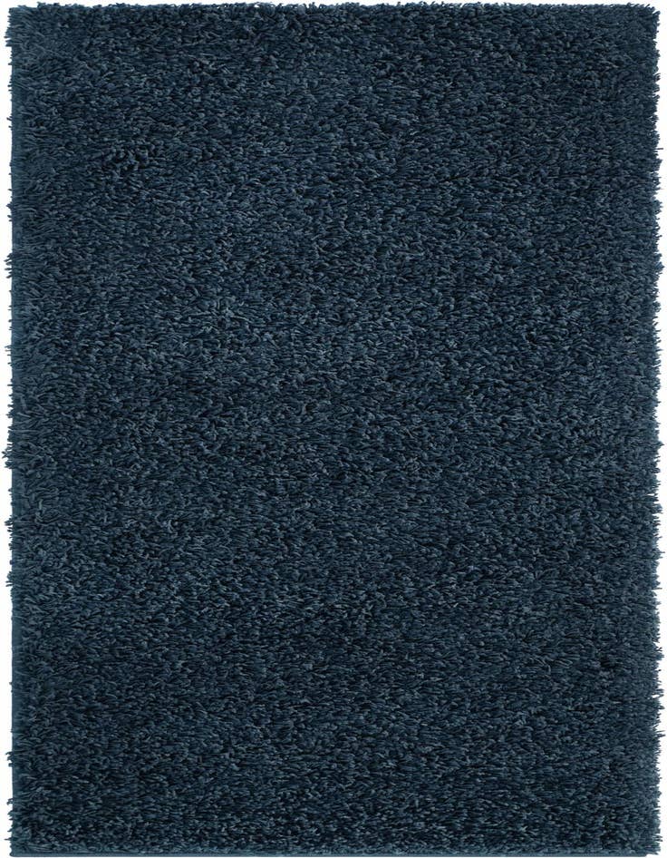 Detail image of 2' x 5' Solid Shag Runner Rug