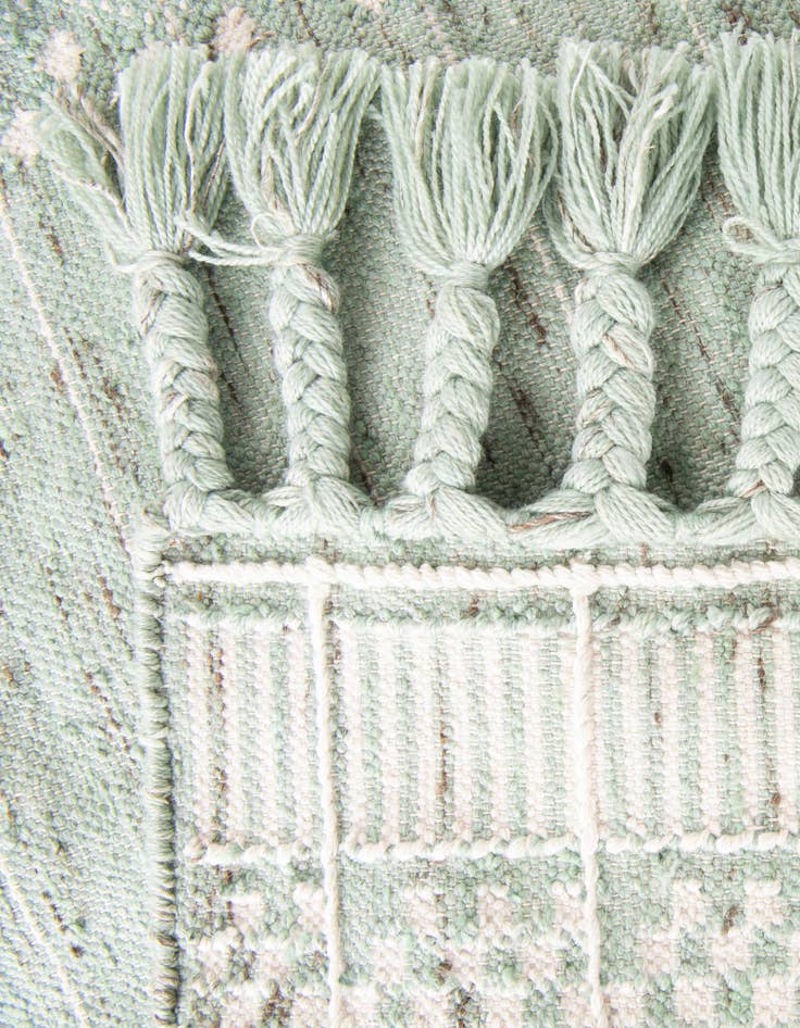 Detail image of  10' x 14' 1  Washable Eco Bohemian Indoor / Outdoor Rug