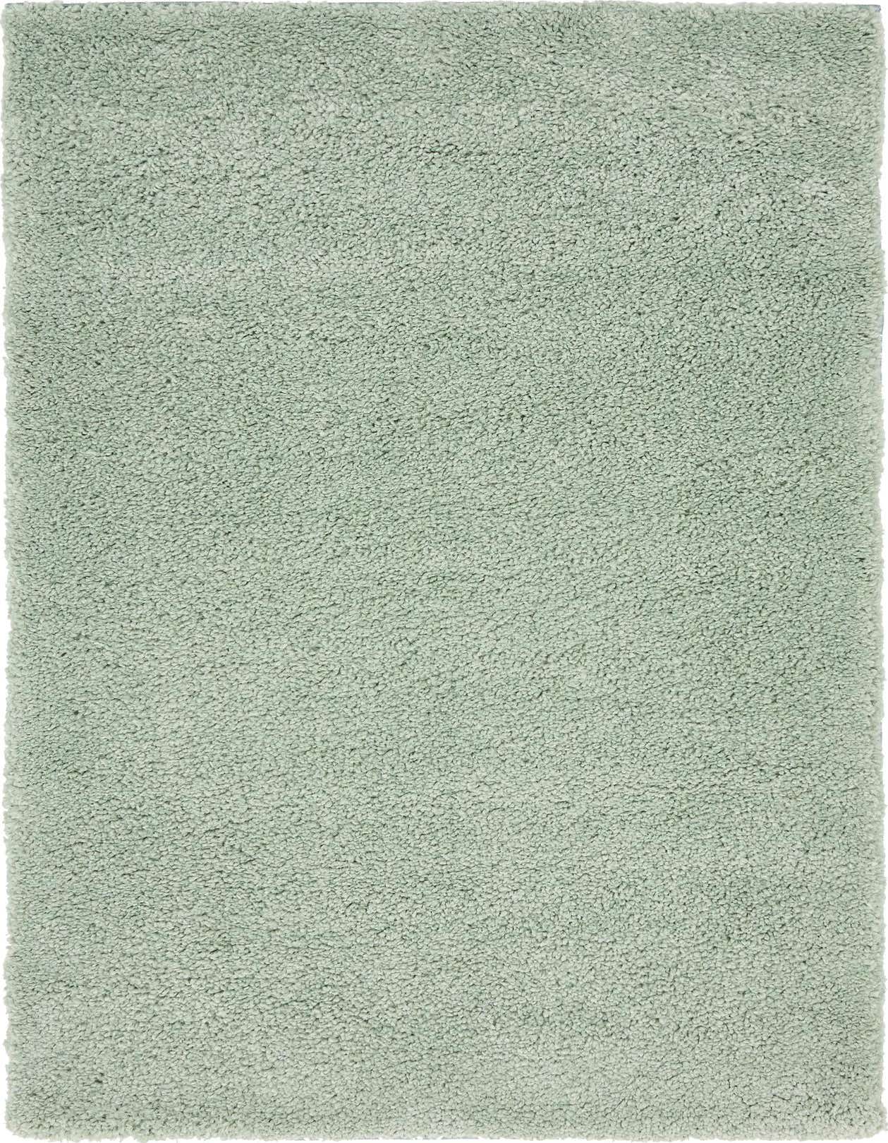 A rectangular 3x5 blue Solid Frieze rug from Rugs.com, featuring a soft, textured, low-pile surface.