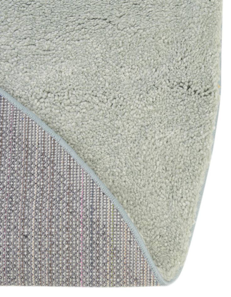 Detail image of  6' x 6' Solid Frieze Round Rug