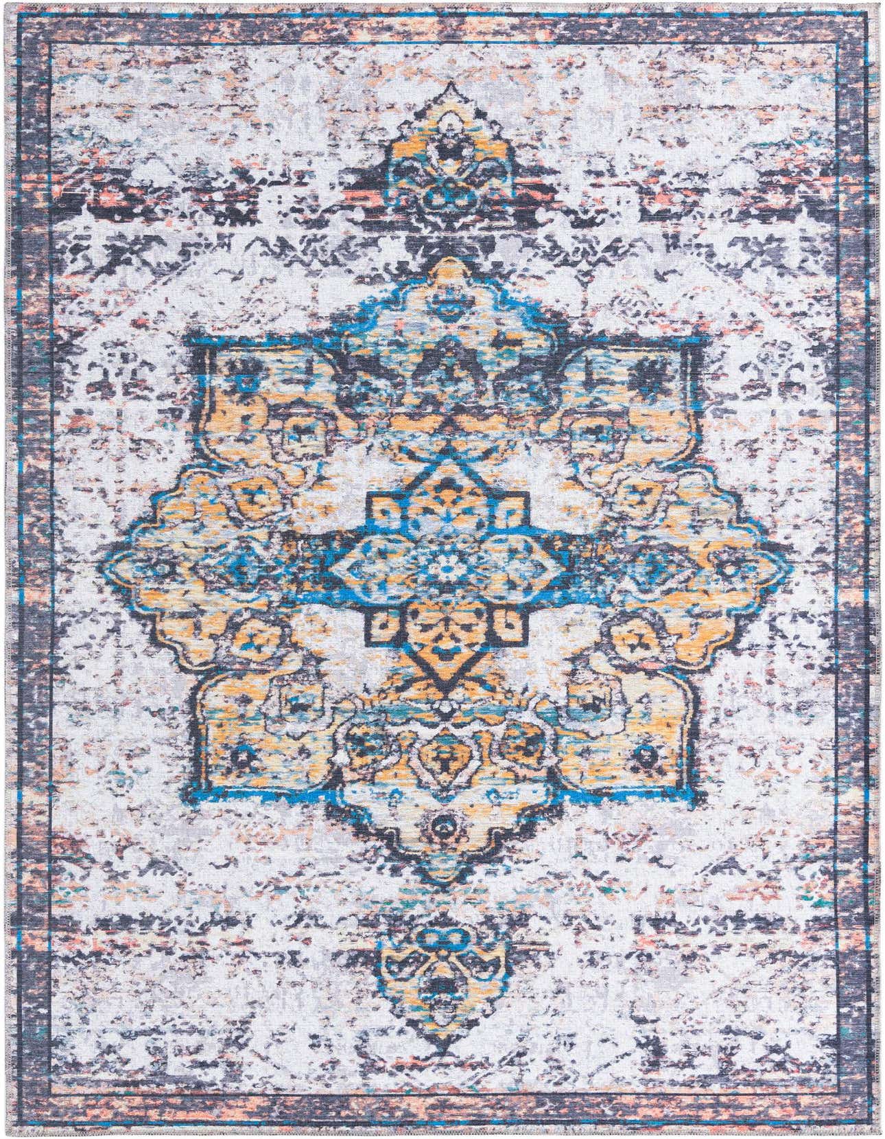 Primary image 6' x 9' Washable Francesca Rug