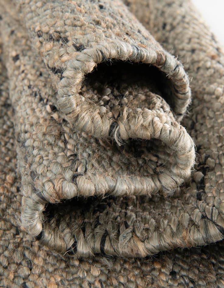 Detail image of  2' 7 x 12'  Hand Woven Palm Beach Jute Runner Rug