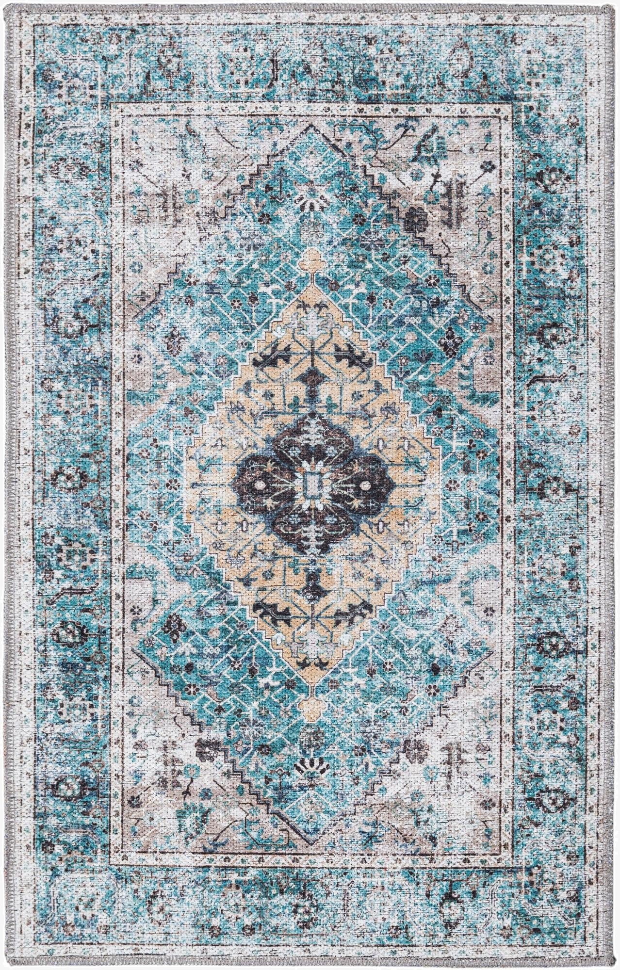  2' x 3'  Washable Yara Rug