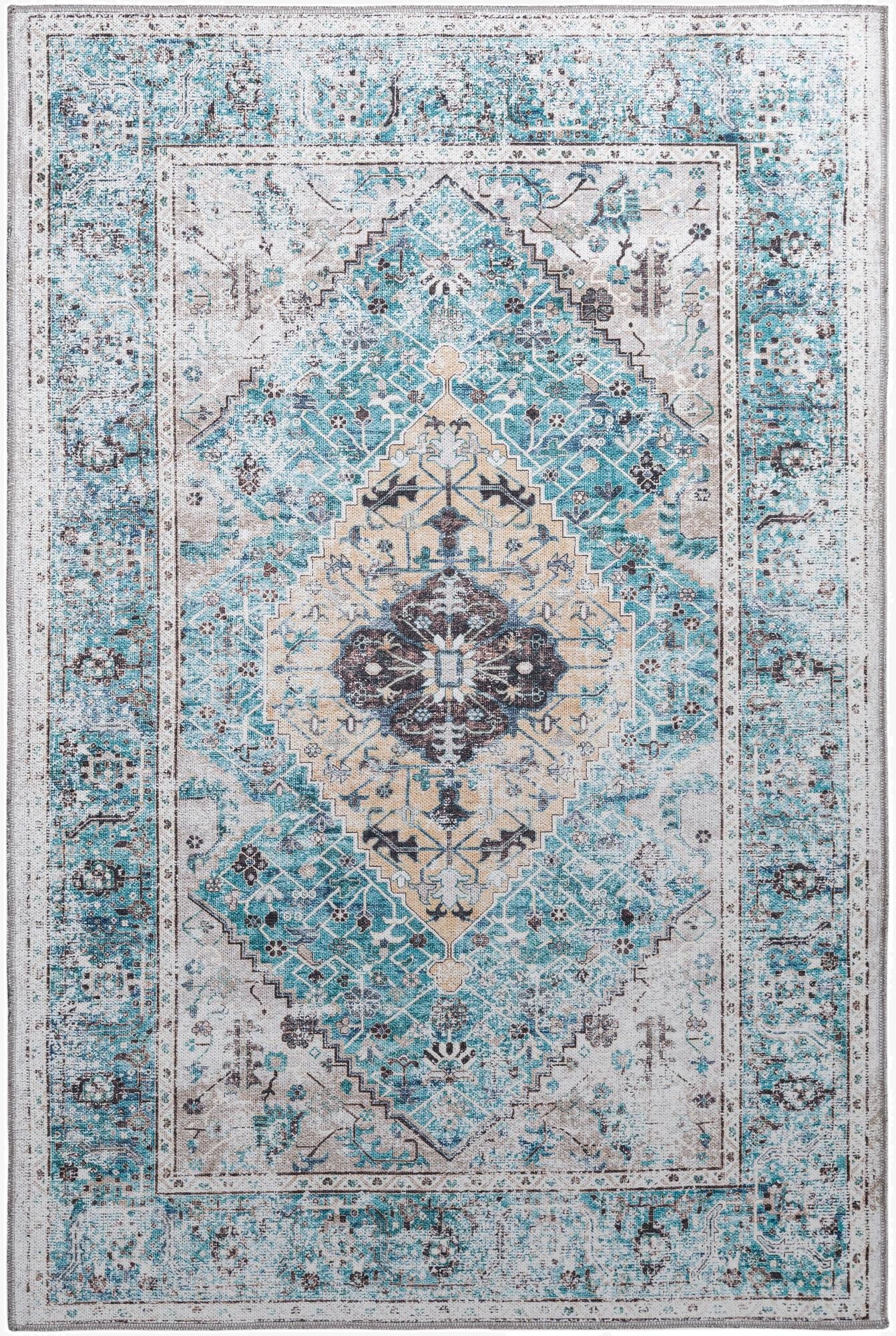 4' x 6'  Washable Yara Rug