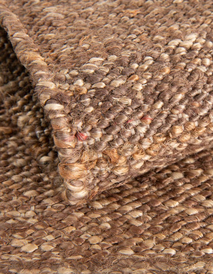 Detail image of  2' x 4' 1  Hand Woven Palm Beach Jute Runner Rug