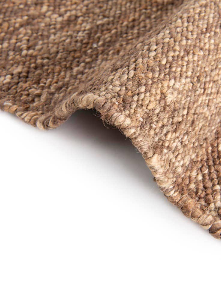 Detail image of  2' x 4' 1  Hand Woven Palm Beach Jute Runner Rug