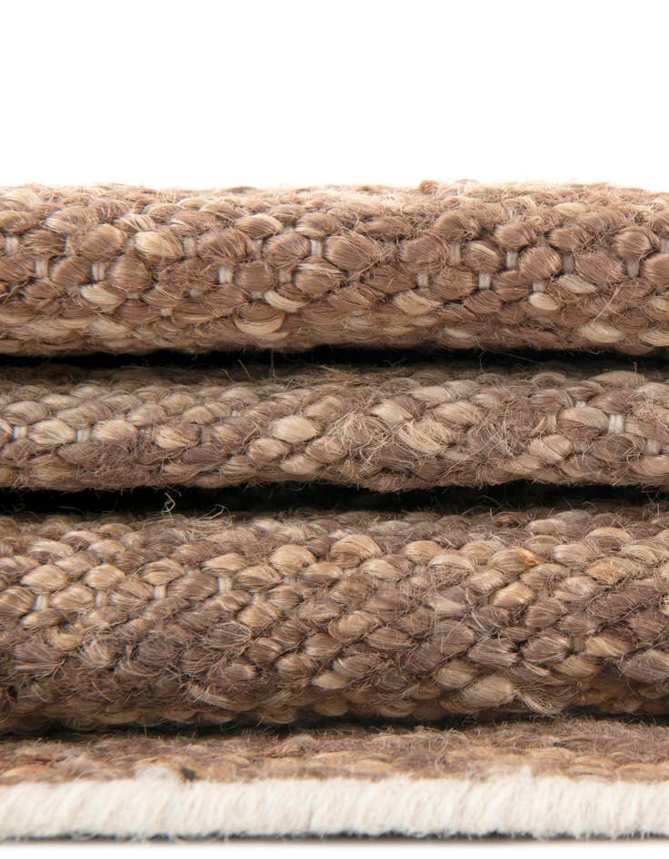 Detail image of  2' x 4' 1  Hand Woven Palm Beach Jute Runner Rug