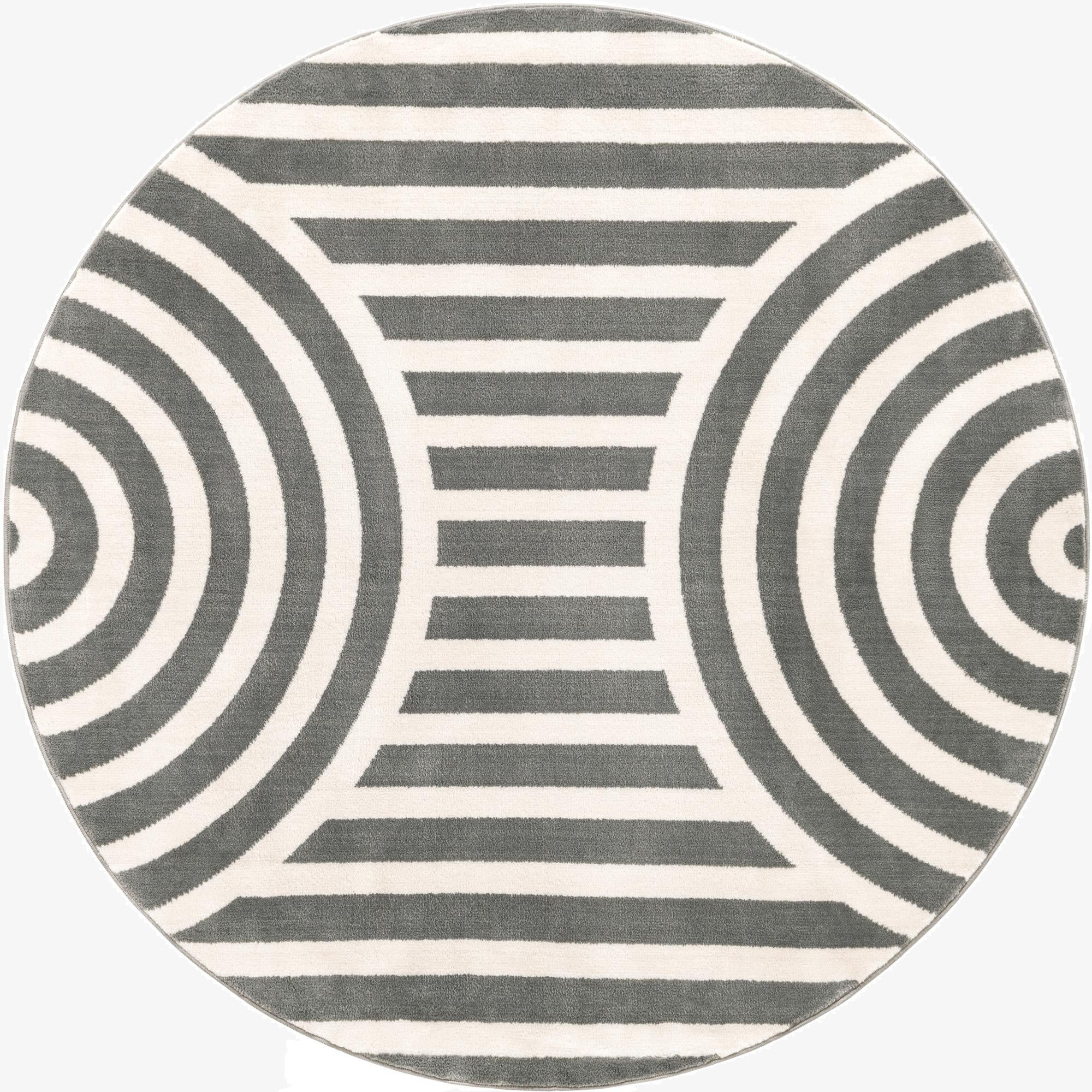  4' x 4' Whimsy Kids Round Rug