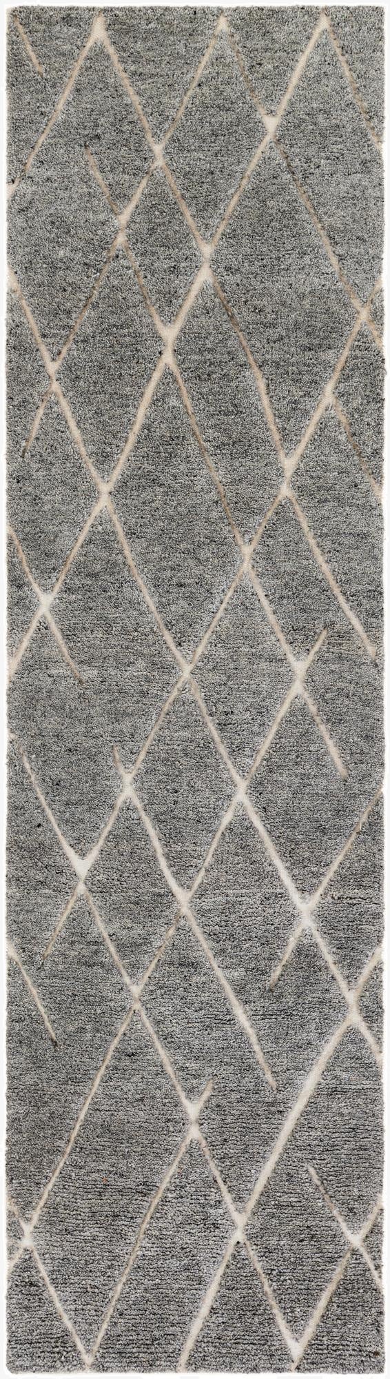  2' 7 x 10' Atlas Moroccan Wool Runner Rug