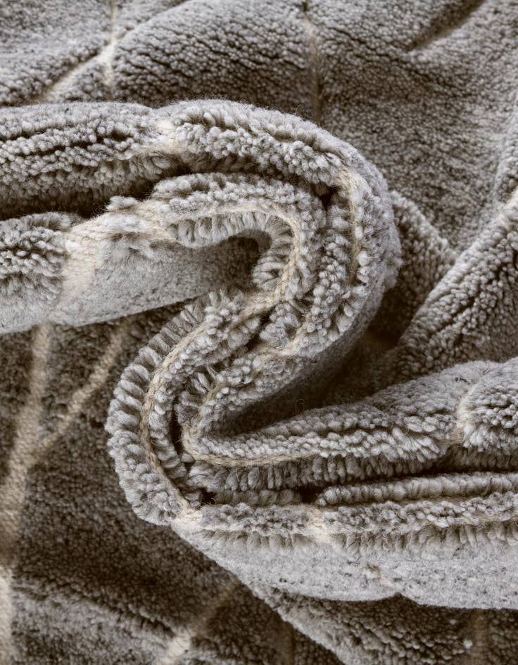 Detail image of  7' 10 x 7' 10 Atlas Moroccan Wool Square Rug