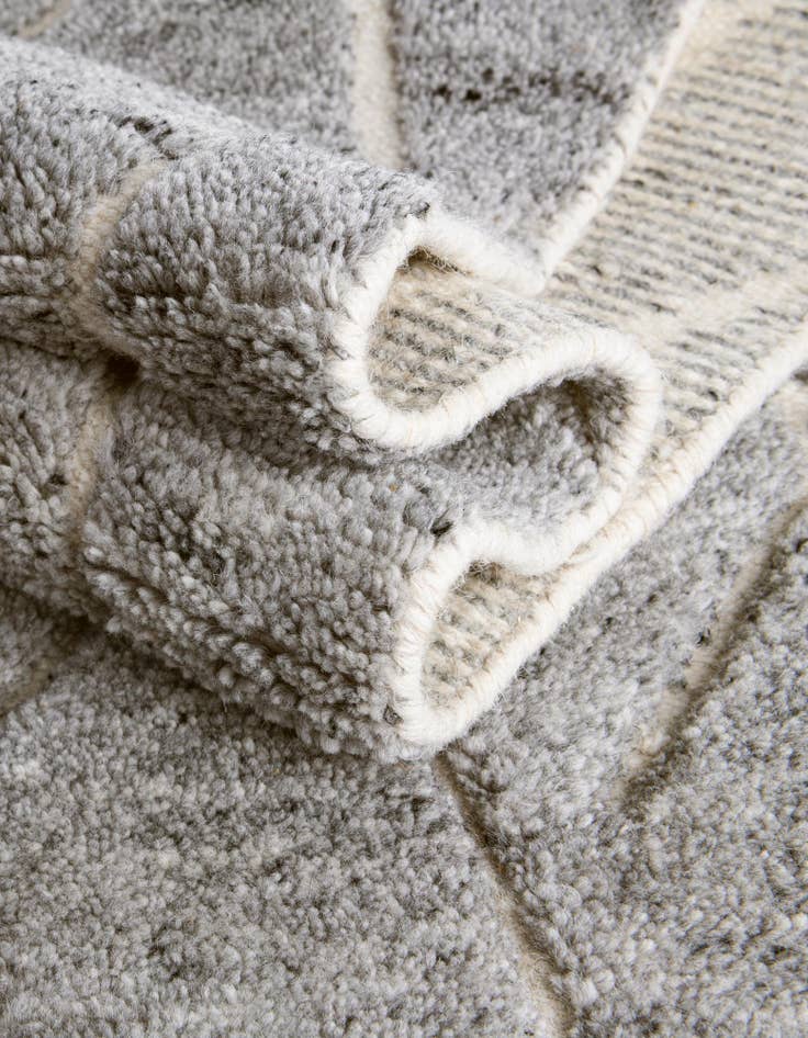 Detail image of  7' 10 x 7' 10 Atlas Moroccan Wool Square Rug