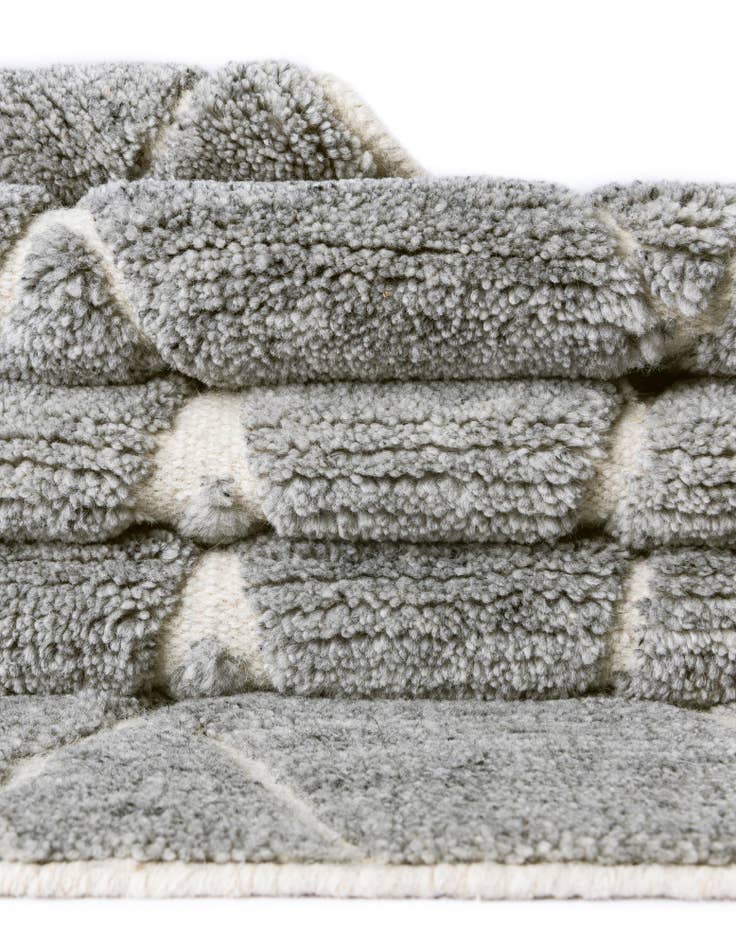 Detail image of  7' 10 x 7' 10 Atlas Moroccan Wool Square Rug