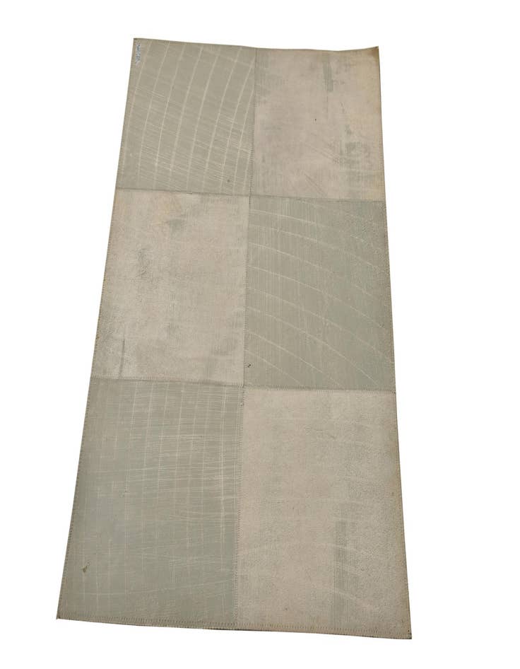 Detail image of  2' x 3' Cowhide Leather Rug