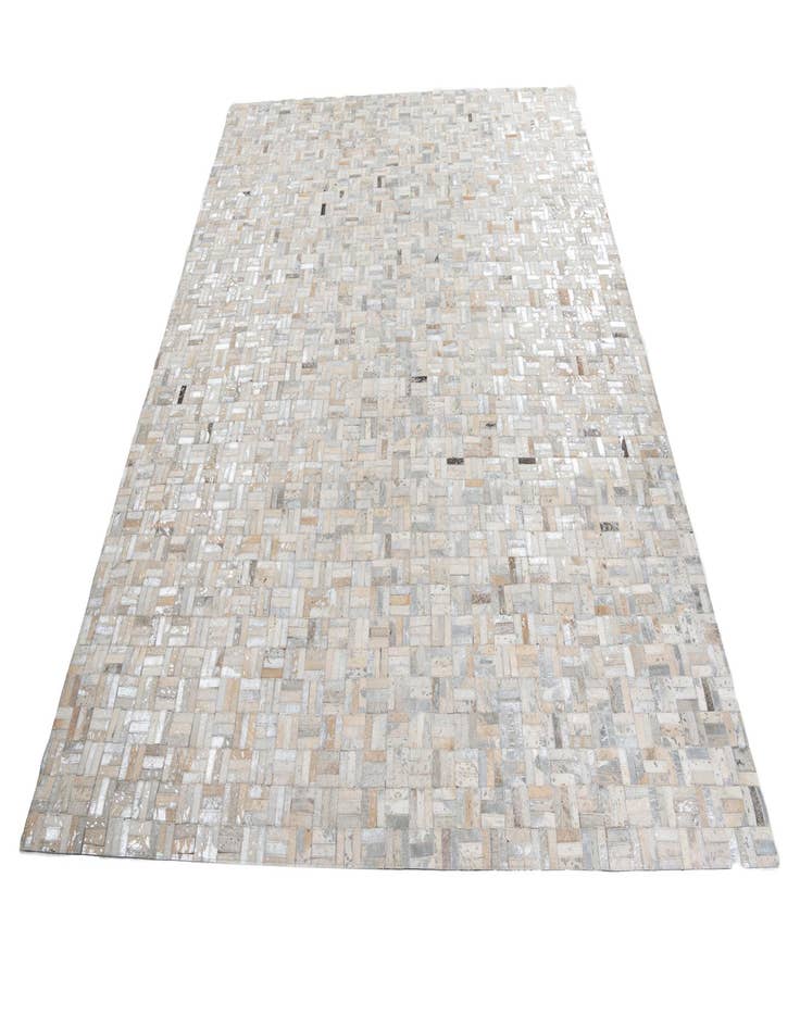 Detail image of  8' x 10' Cowhide Leather Rug