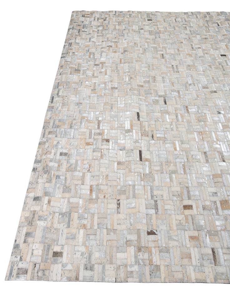 Detail image of  8' x 10' Cowhide Leather Rug