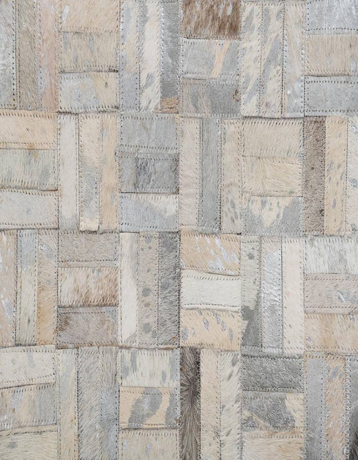 Detail image of  8' x 10' Cowhide Leather Rug