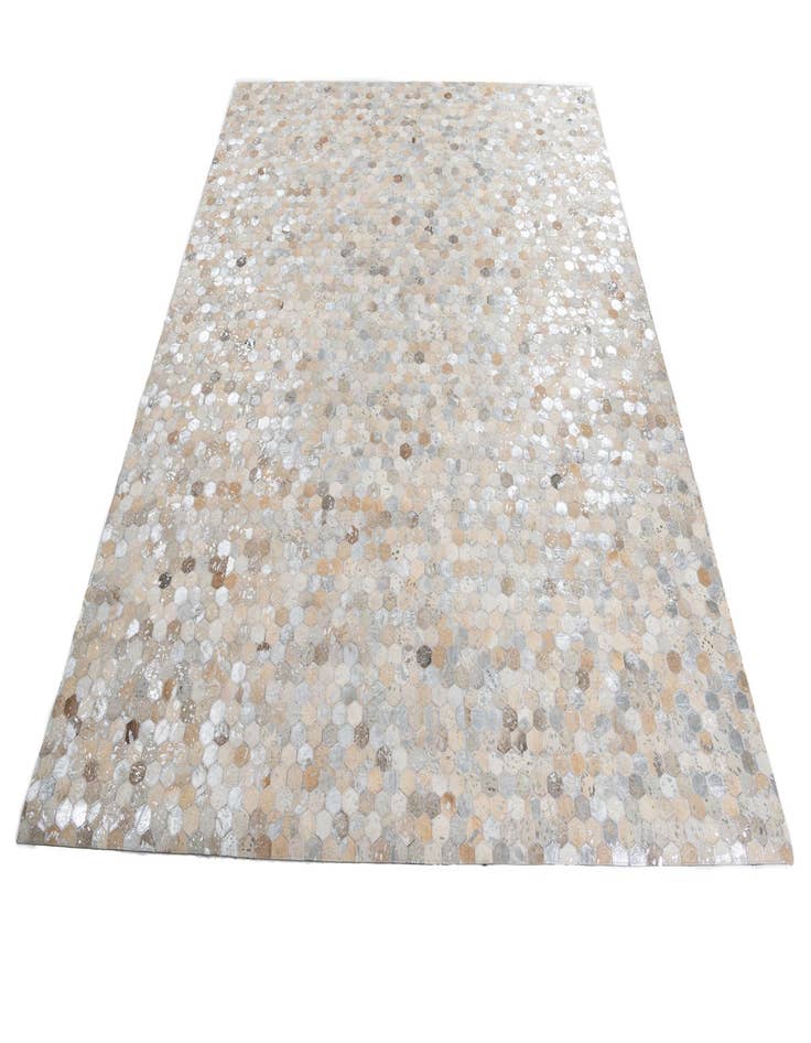 Detail image of  8' x 9' 10 Cowhide Leather Rug