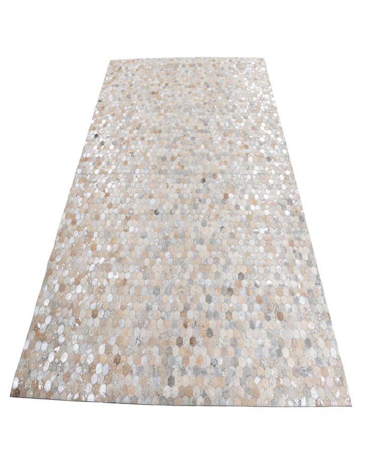 Detail image of  8' x 10' Cowhide Leather Rug