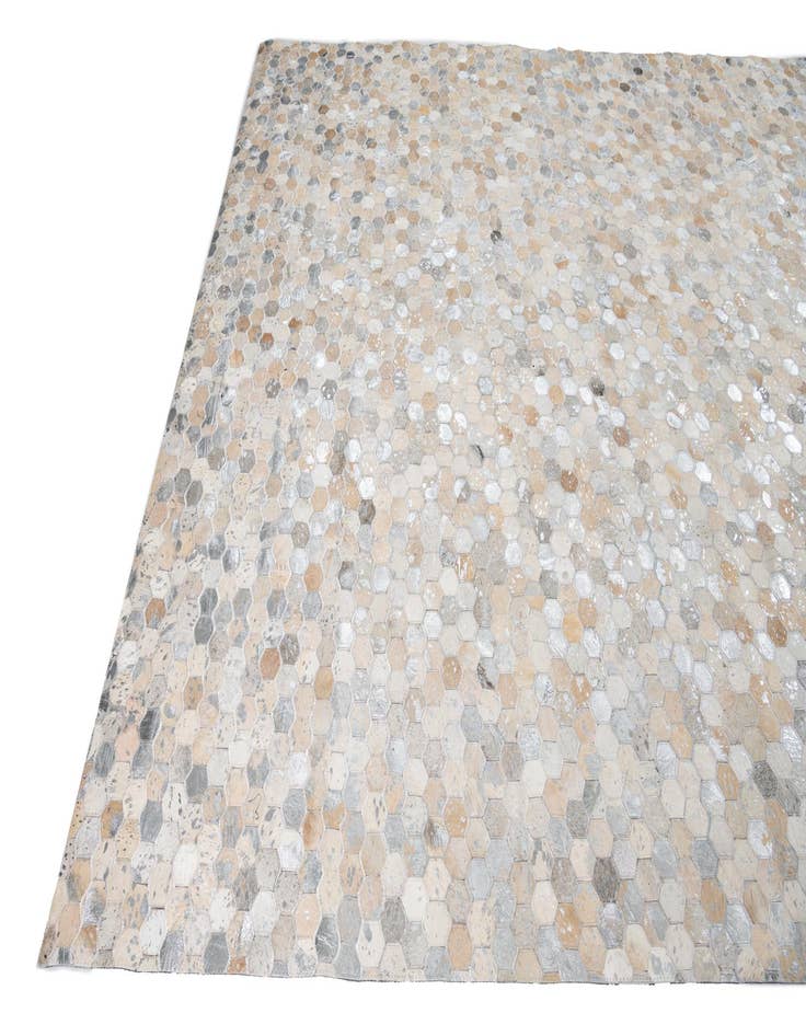 Detail image of  8' x 10' Cowhide Leather Rug