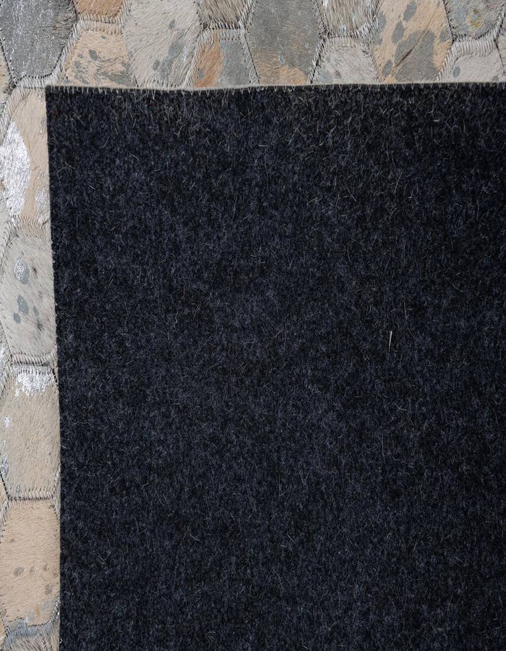 Detail image of  8' x 10' Cowhide Leather Rug