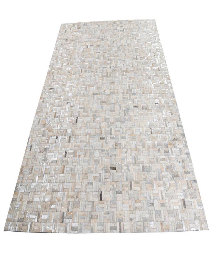 Detail image of  8' x 9' 9 Cowhide Leather Rug