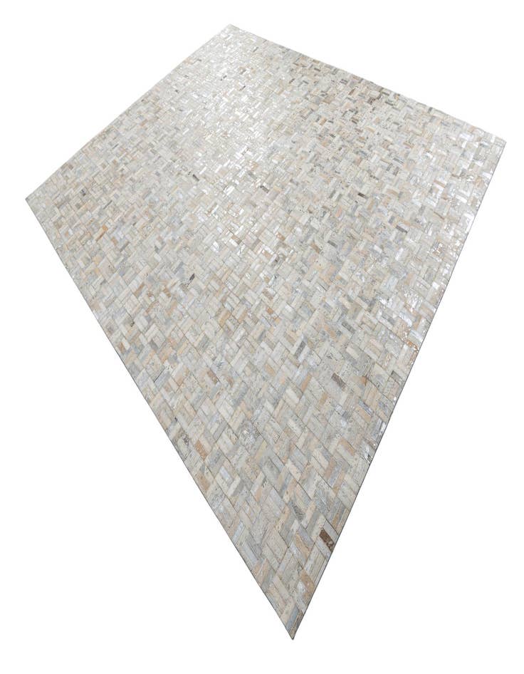 Detail image of  8' x 10' Cowhide Leather Rug