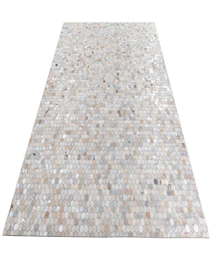 Detail image of  8' 2 x 10' Cowhide Leather Rug