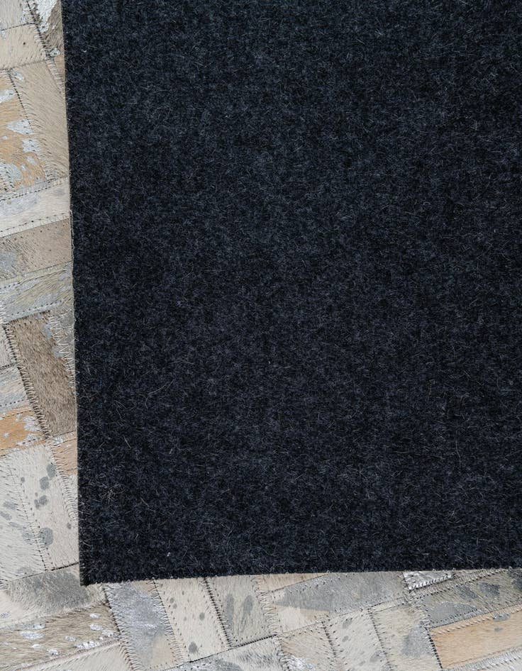 Detail image of  5' 1 x 8' Cowhide Leather Rug