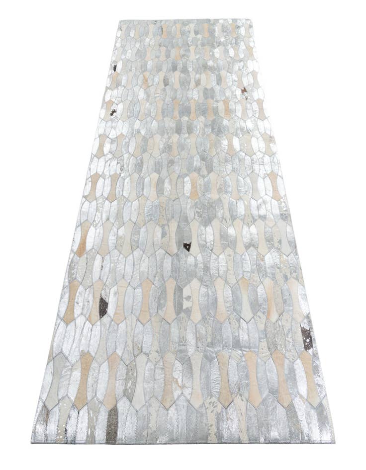 Detail image of 5' x 8' Cowhide Leather Rug