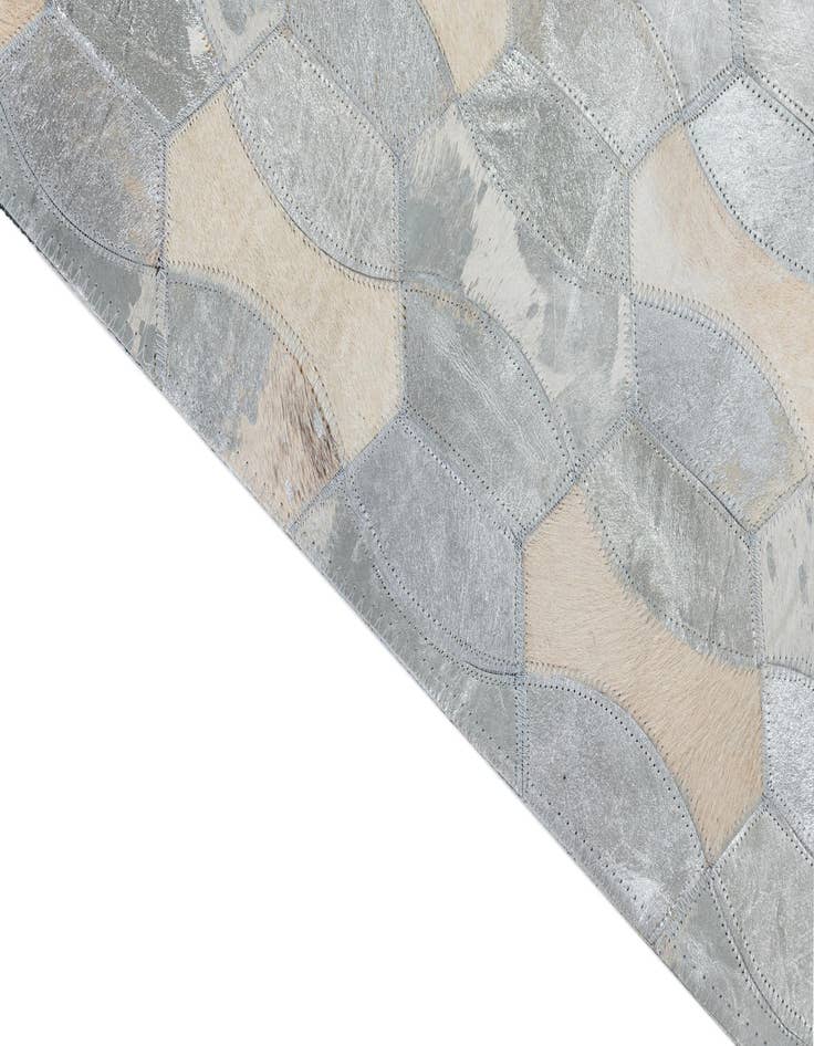 Detail image of 5' x 8' Cowhide Leather Rug